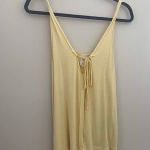 Free People Yellow Tank